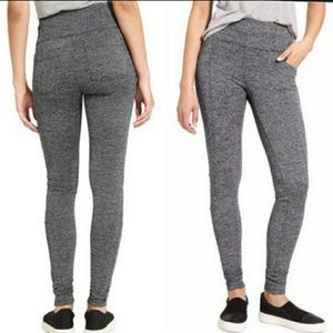 Athleta Hi-Rise Herringbone Metro Leggings